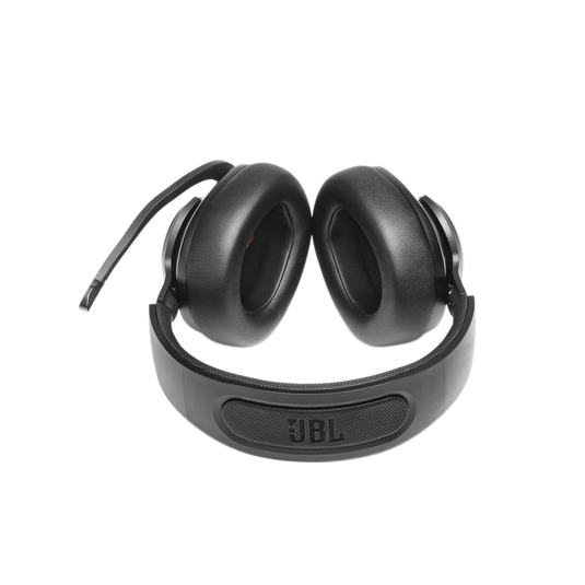 JBL Quantum 400 - Black - USB over-ear PC gaming headset with game-chat dial - Detailshot 7 image number null